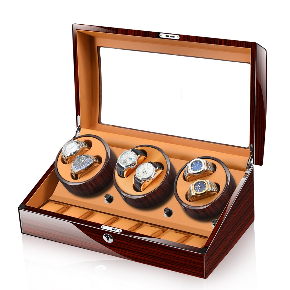 Watch Winder Box for Automatic Mechanical Dial for 6+7 Watches Luxury