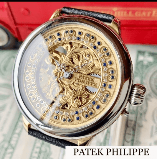 A 49mm super luxurious antique watch, Made in 1889 with a Patek Philippe movement - Murphy Johnson Watches Co.