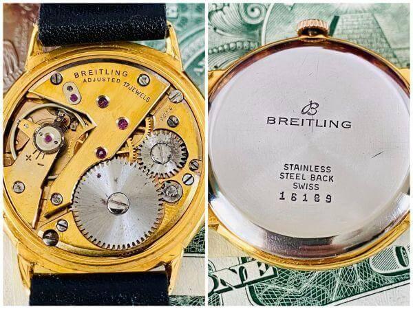 Breitling Wristwatch Geneva Manual 1940s Men's Women's - Murphy Johnson Watches Co.