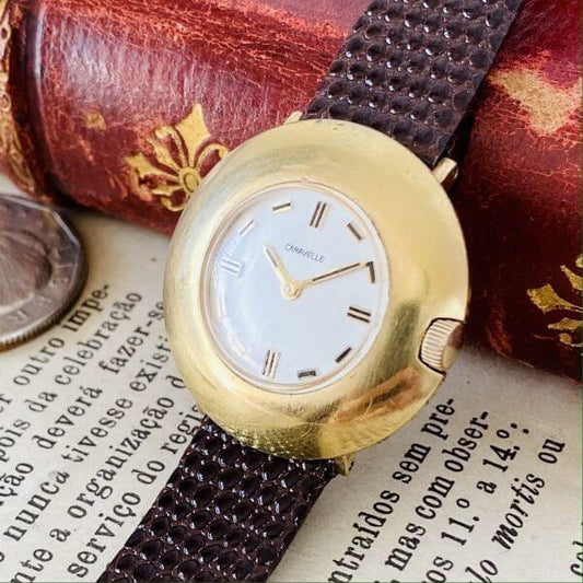 Caravelle Wristwatch 1970s Manual 17 Stone Swiss Men's - Murphy Johnson Watches Co.