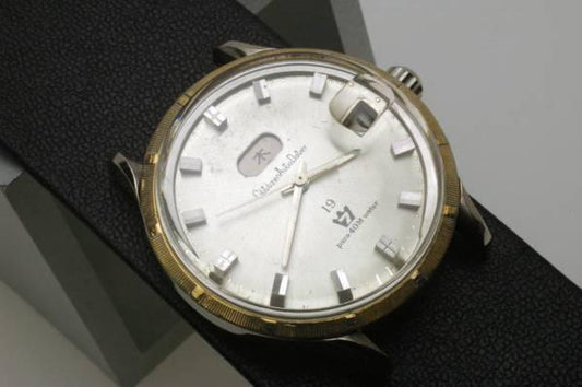 Citizen Wristwatch 1965 Auto Data Seven Silver Dial - Murphy Johnson Watches Co.