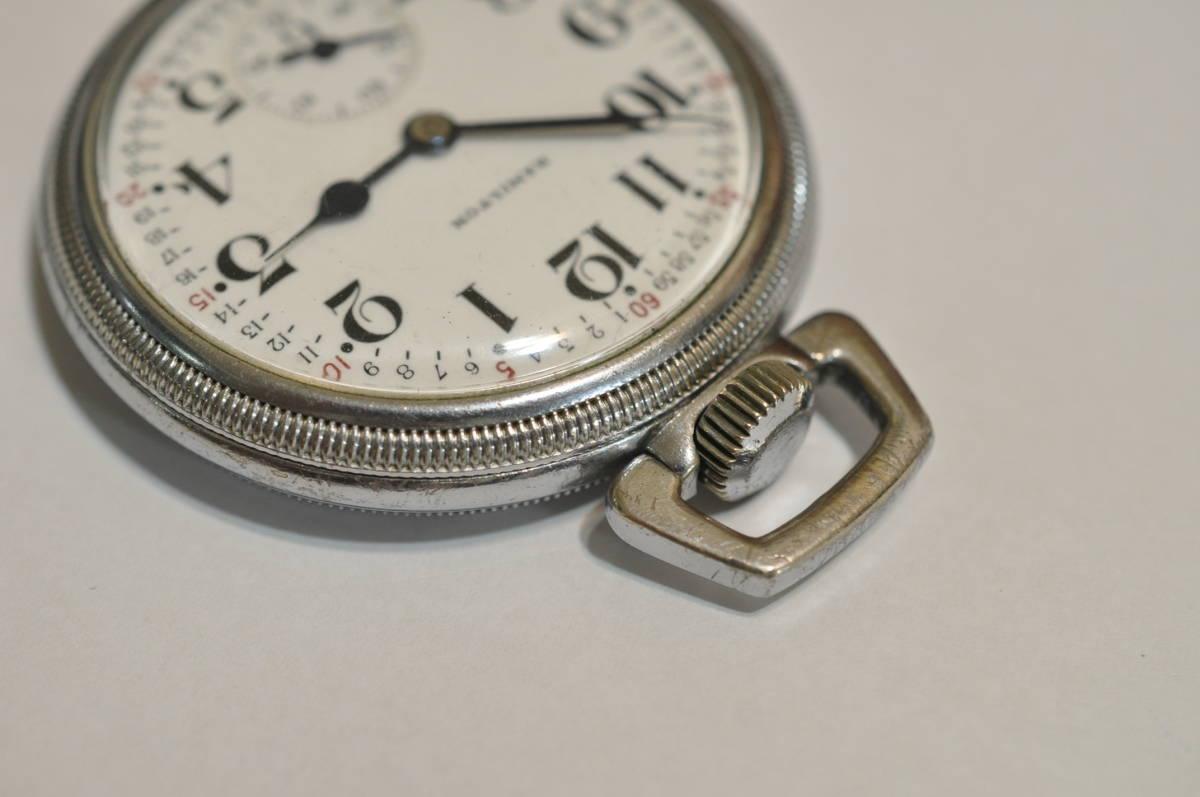 Hamilton 992B military pocket watch Montgomery 21 stone pocket watch antique manual winding mechanical - Murphy Johnson Watches Co.