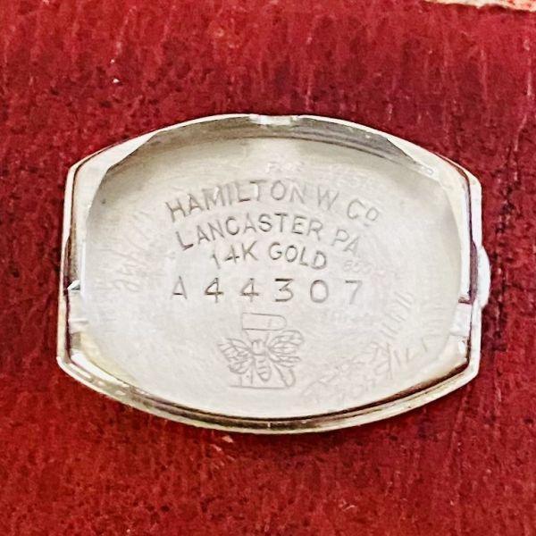Hamilton Watch Luxury 16 Diamonds 14k 1950s Gold Vintage - Murphy Johnson Watches Co.