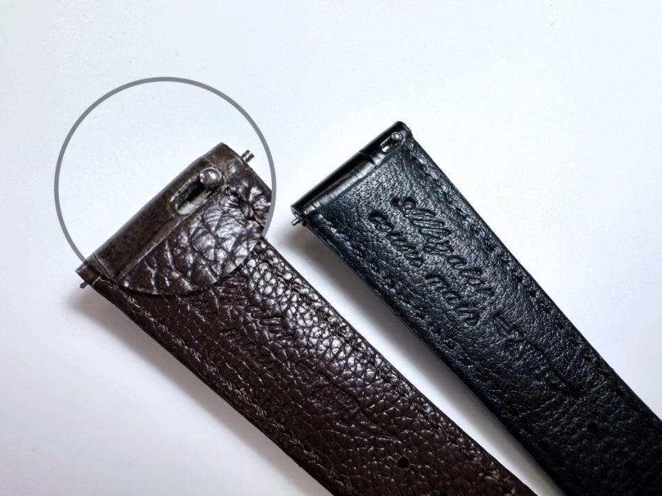 IWC Portofino Watch Brown Leather Strap 20mm American Crocodile Leather Bamboo Pattern Waterproof - Murphy Johnson Watches Co.