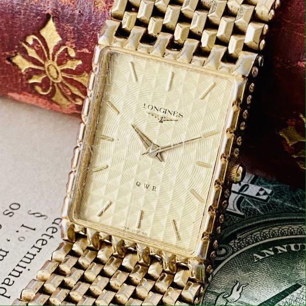 Longines Quartz Watch Men Women Vintage Bracelet Cocktail Watch Crystal Rare - Murphy Johnson Watches Co.