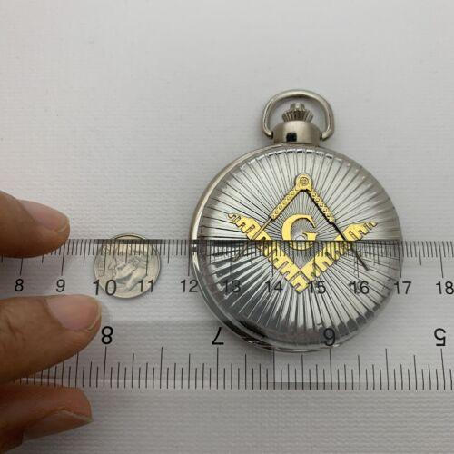 Masonic Pocket Watch Symbol Freemasonry Infinity Watch - Murphy Johnson Watches Co.