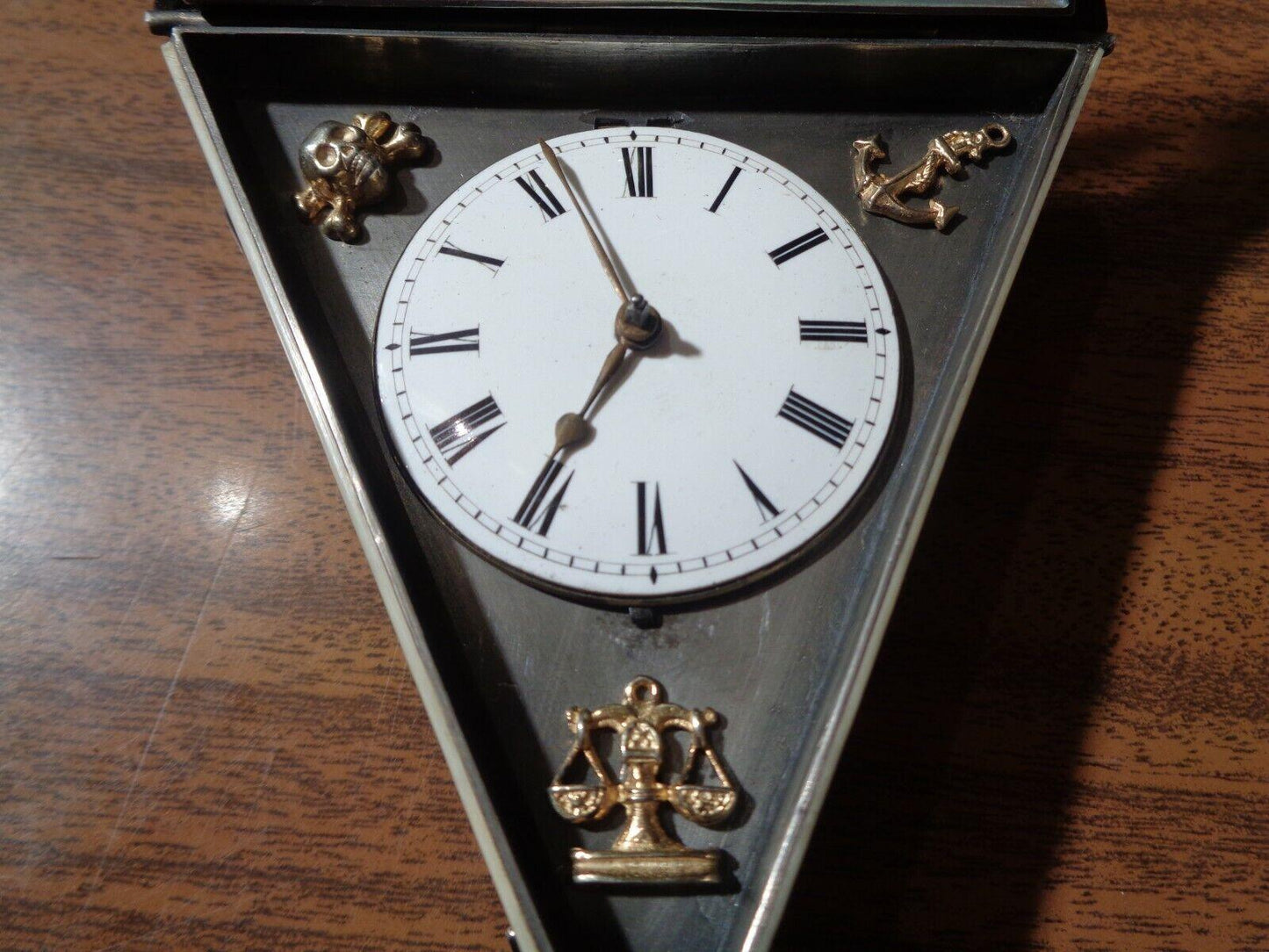 Masonic Pocket Watch Unique Huge Xviii Century Pearl - Murphy Johnson Watches Co.