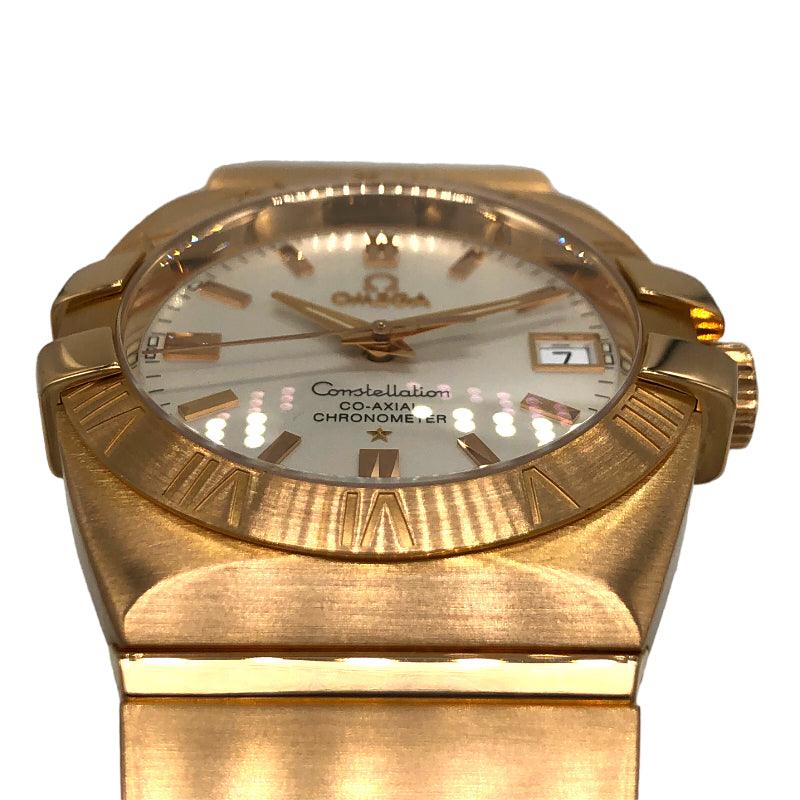 OMEGA Constellation Red Gold 1101.30.00 Gold K18PG Watch Men's Used - Murphy Johnson Watches Co.