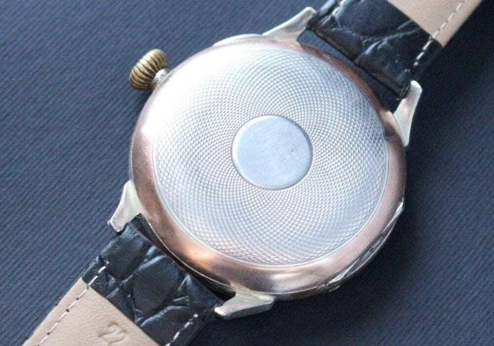 Omega Pocket Watch Silver Case Custom Wristwatch Masonic - Murphy Johnson Watches Co.