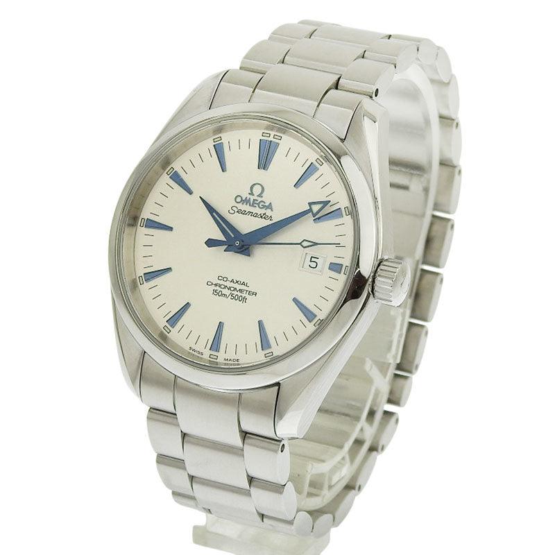Omega Seamaster Aqua Terra Co-Axial Men's Automatic Watch SS Silver Dial 2503.33 Used New Arrival OW0411 - Murphy Johnson Watches Co.