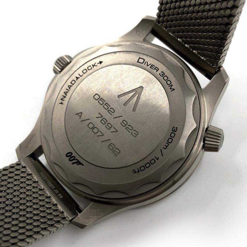 Omega Seamaster Diver 300 Co-Axial Master Chronometer 007 210.90.42.20.01.001 Titanium Titanium Watch Men's Used - Murphy Johnson Watches Co.