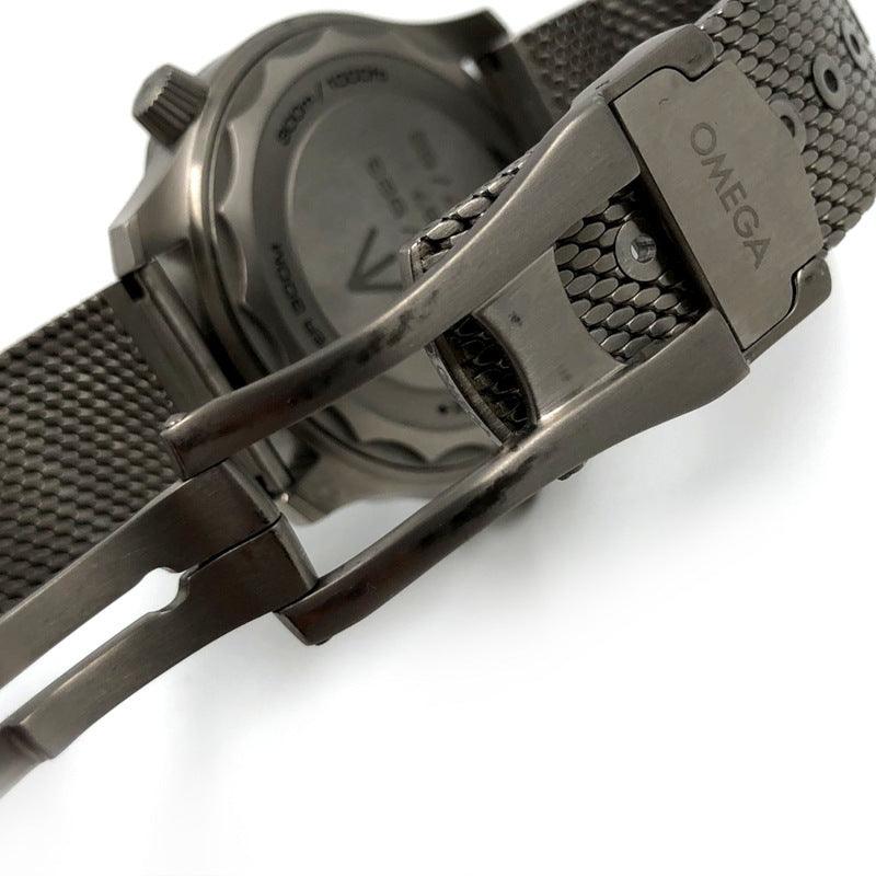 Omega Seamaster Diver 300 Co-Axial Master Chronometer 007 210.90.42.20.01.001 Titanium Titanium Watch Men's Used - Murphy Johnson Watches Co.