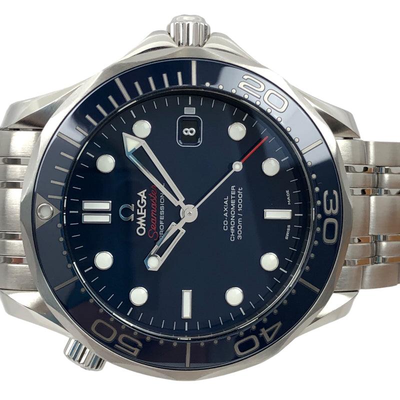Omega Seamaster Professional 300 Co-Axial 212.30.41.20.03.001 Blue Watch Men's Used - Murphy Johnson Watches Co.