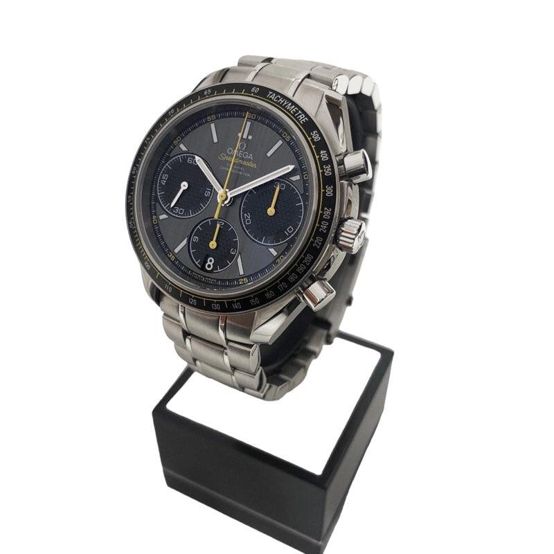 Omega Speedmaster Racing 326.30.40.50.06.001 Gray SS Watch Men's Used - Murphy Johnson Watches Co.