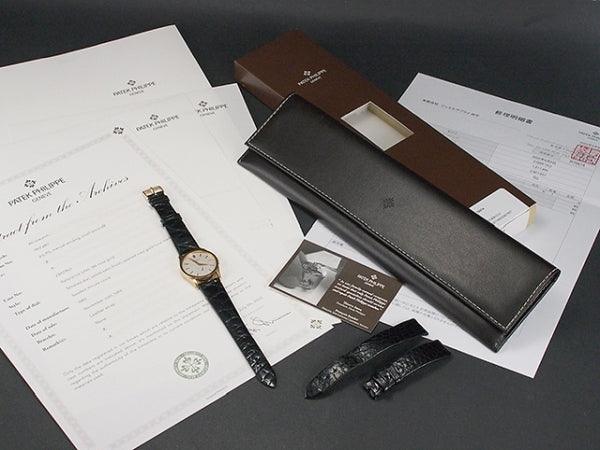 Patek Philippe Calatrava 3796R-012 K18PG Manual winding with archive - Murphy Johnson Watches Co.