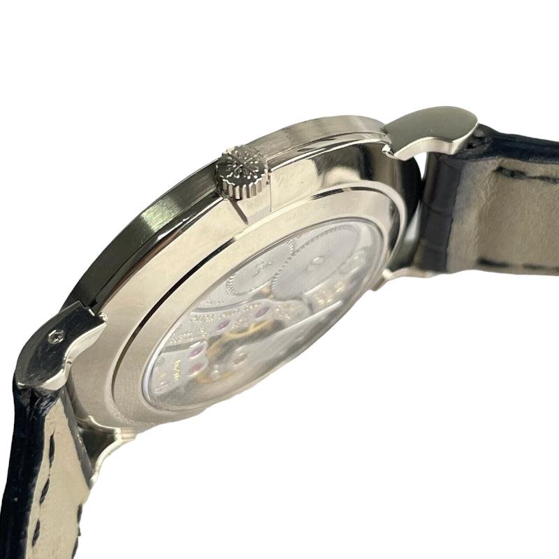 Patek Philippe Calatrava 3919SG-001 White K18WG Watch Men's Used - Murphy Johnson Watches Co.