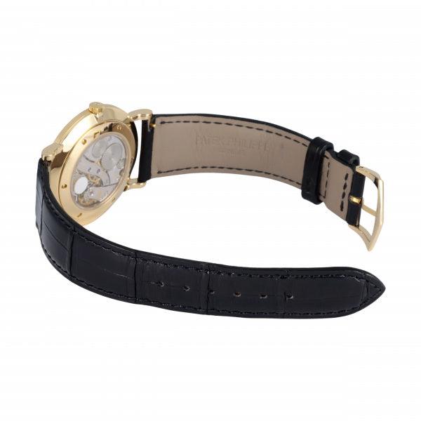 Patek Philippe Calatrava 5119J-001 White Dial Used Watch Men's - Murphy Johnson Watches Co.