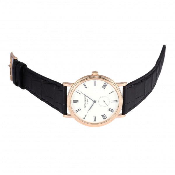 Patek Philippe Calatrava 5119R-001 White Dial Used Watch Men's - Murphy Johnson Watches Co.