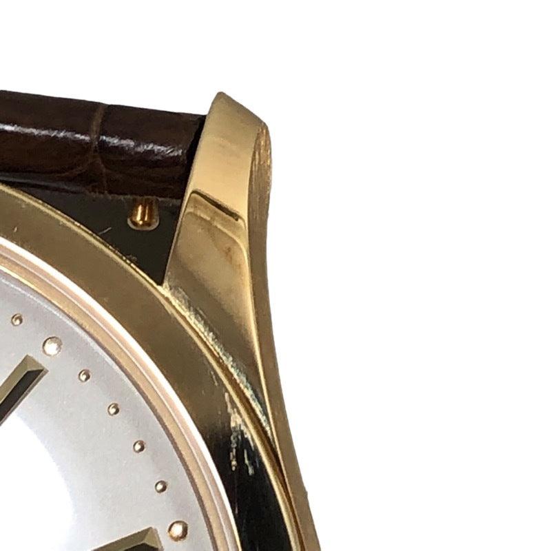 Patek Philippe Calatrava 5196J-001 Silver Dial Watch Men's Used - Murphy Johnson Watches Co.