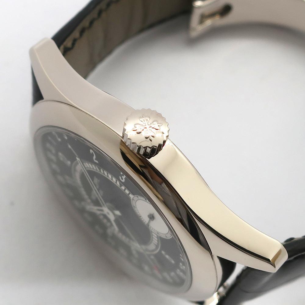 Patek Philippe Calatrava 6006G-001 White Gold Black Men's - Murphy Johnson Watches Co.