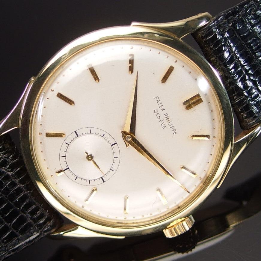 Patek Philippe Calatrava Ref.1589 Manual winding antique men's watch - Murphy Johnson Watches Co.