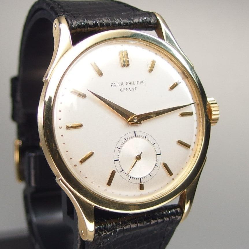 Patek Philippe Calatrava Ref.1589 Manual winding antique men's watch - Murphy Johnson Watches Co.