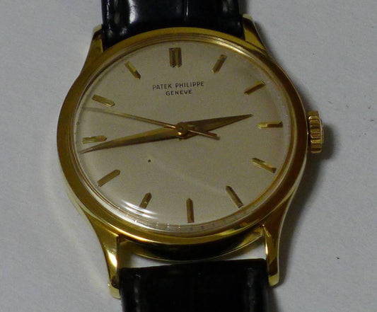 Patek Philippe Calatrava Ref.570 Cal.27c 18k Gold Buckle Archive Paper - Murphy Johnson Watches Co.