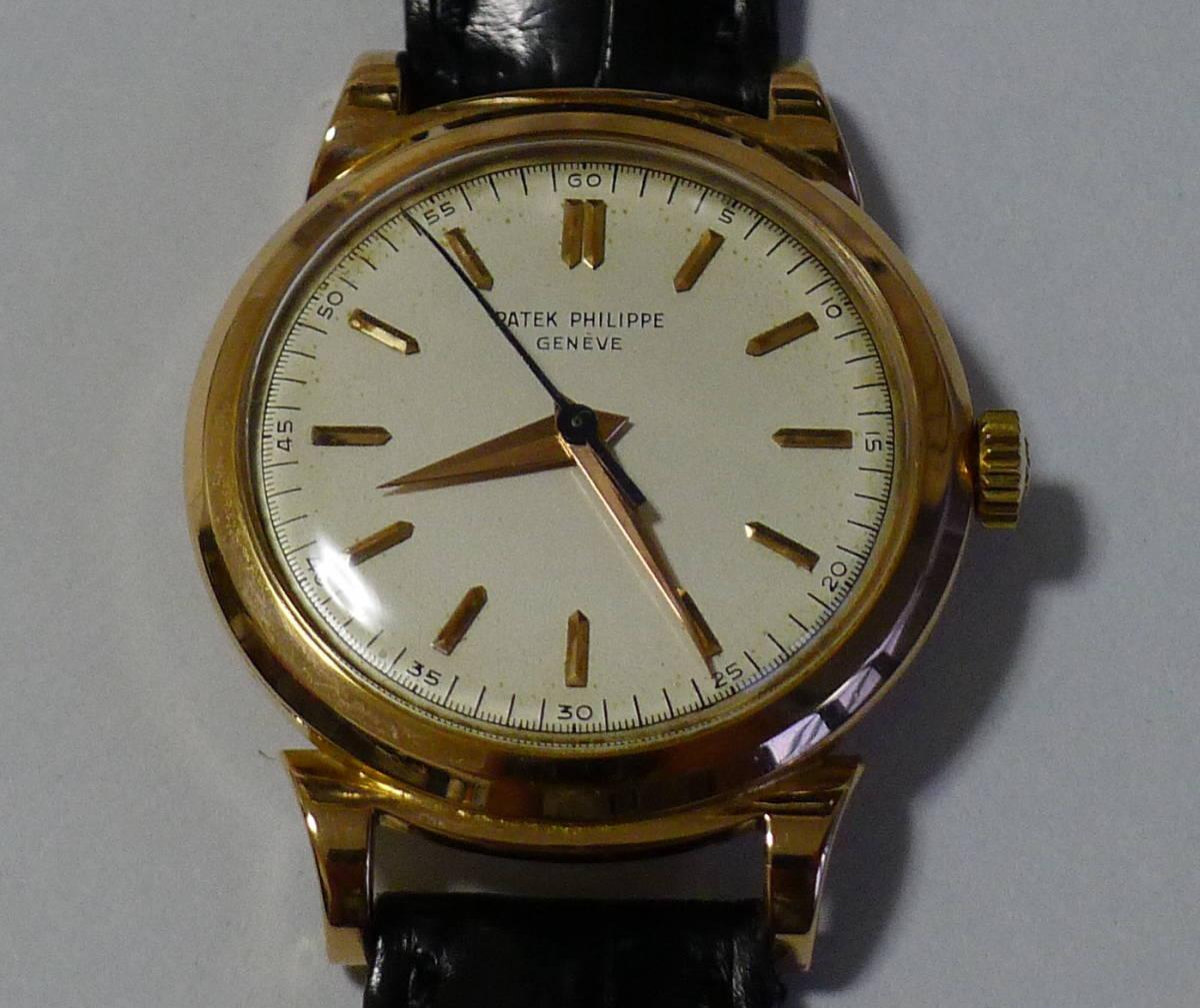 Patek Philippe watch Calatrava Ref.1491 18k Gold New Buckle Archive Paper - Murphy Johnson Watches Co.