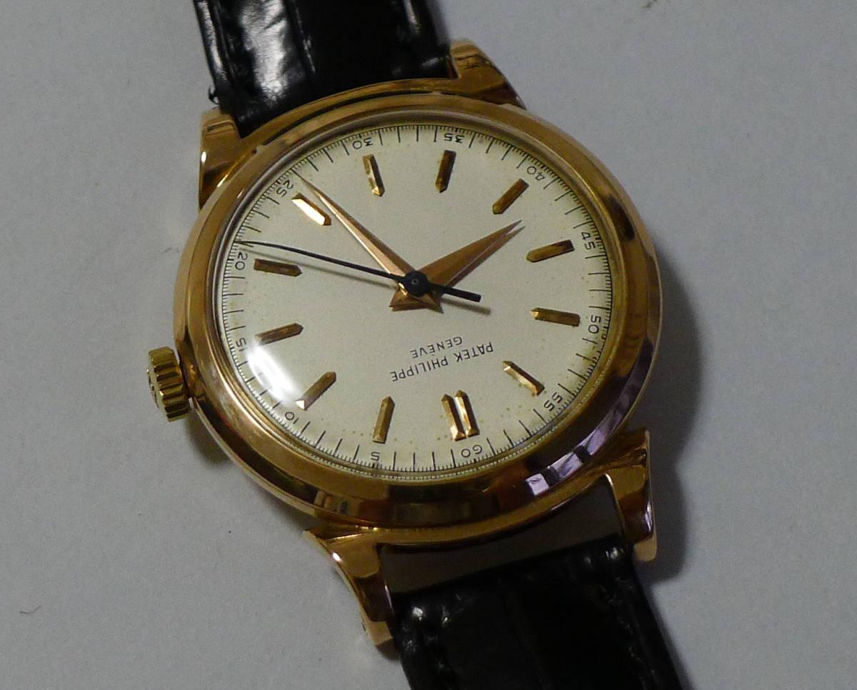 Patek Philippe watch Calatrava Ref.1491 18k Gold New Buckle Archive Paper - Murphy Johnson Watches Co.