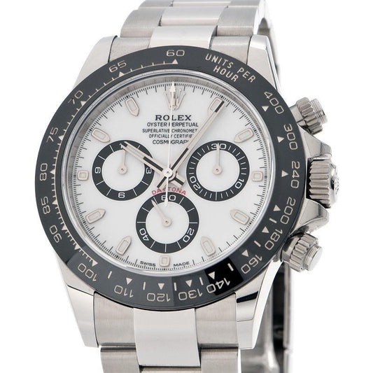 Rolex Cosmograph Daytona 116500LN Men's Random Number Chronograph White Dial Automatic Watch Used Free Shipping - Murphy Johnson Watches Co.