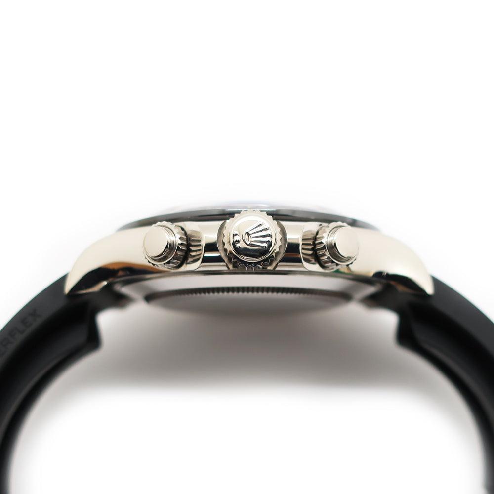 Rolex Daytona 116519LNG Black WG 8P Diamond Finished Men's Watch - Murphy Johnson Watches Co.