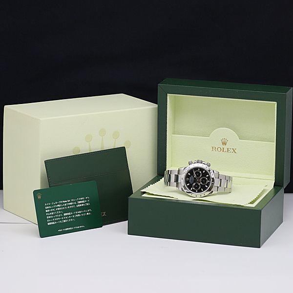 Rolex Daytona Cosmograph Black Dial Automatic 116520 Men's Watch - Murphy Johnson Watches Co.