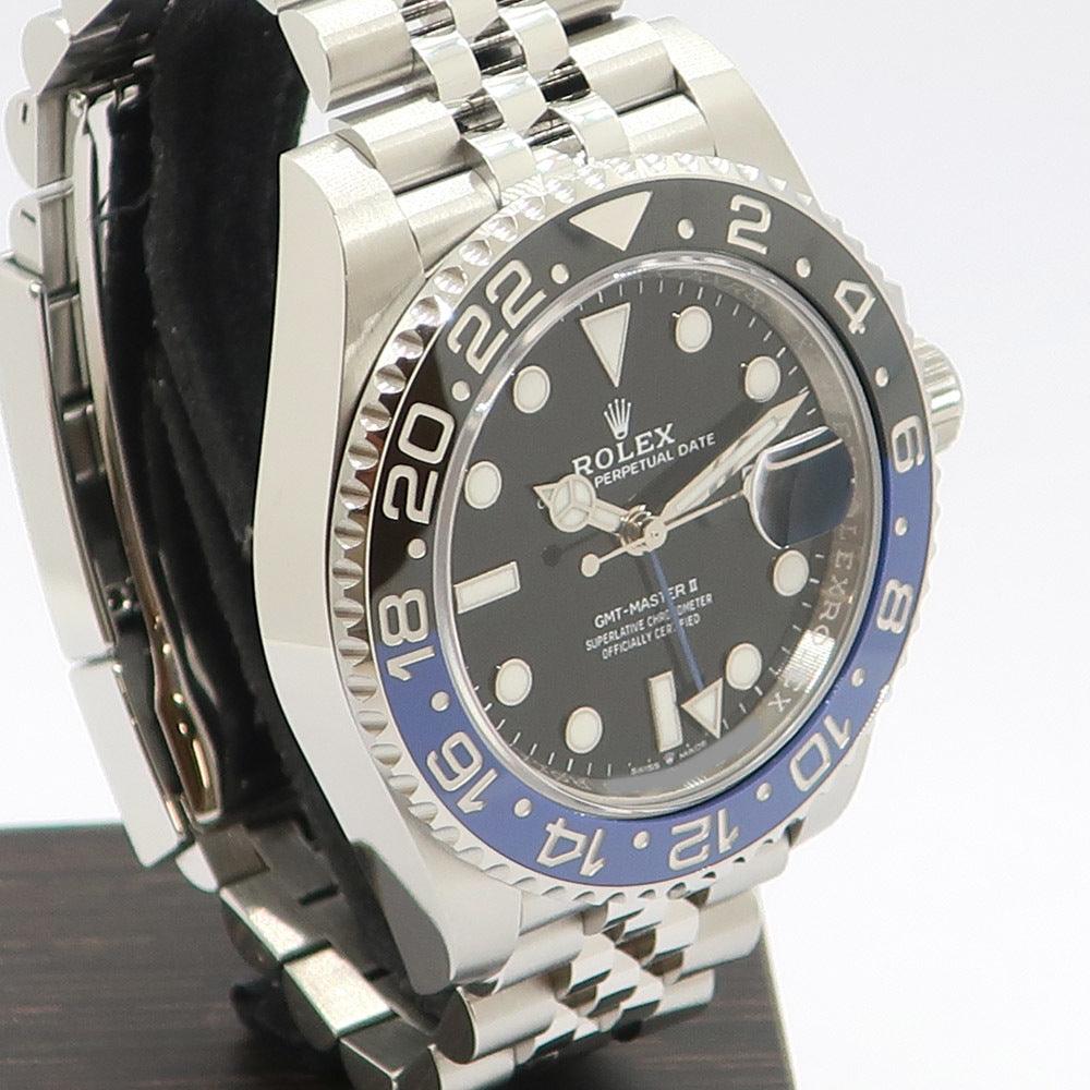 Rolex GMT Master 2 126710BLNR Jubilee Bracelet Blue Black SS 23 Years Automatic Men's Watch - Murphy Johnson Watches Co.