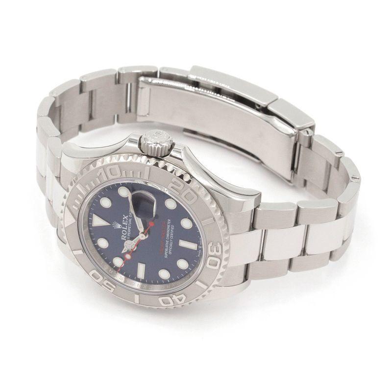 Rolex Men's Yacht-Master 40 126622 Stainless Steel New Gala Blue Dial Automatic Watch Used Free Shipping - Murphy Johnson Watches Co.