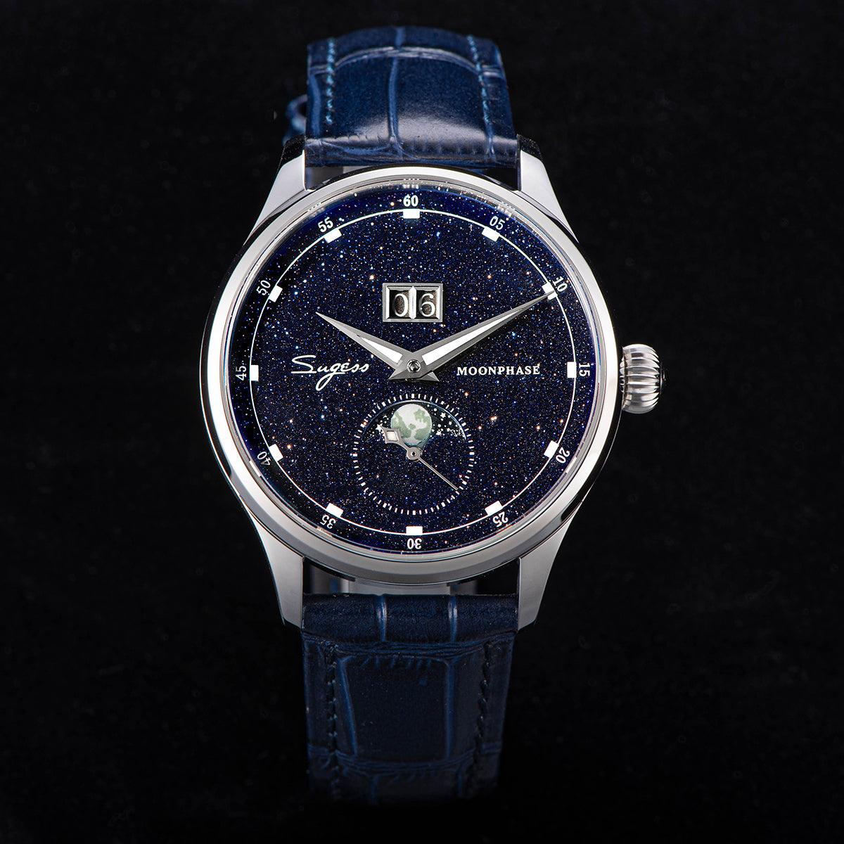 Sugess Customized Automatic Seagull Movement Men's Watch - Murphy Johnson Watches Co.
