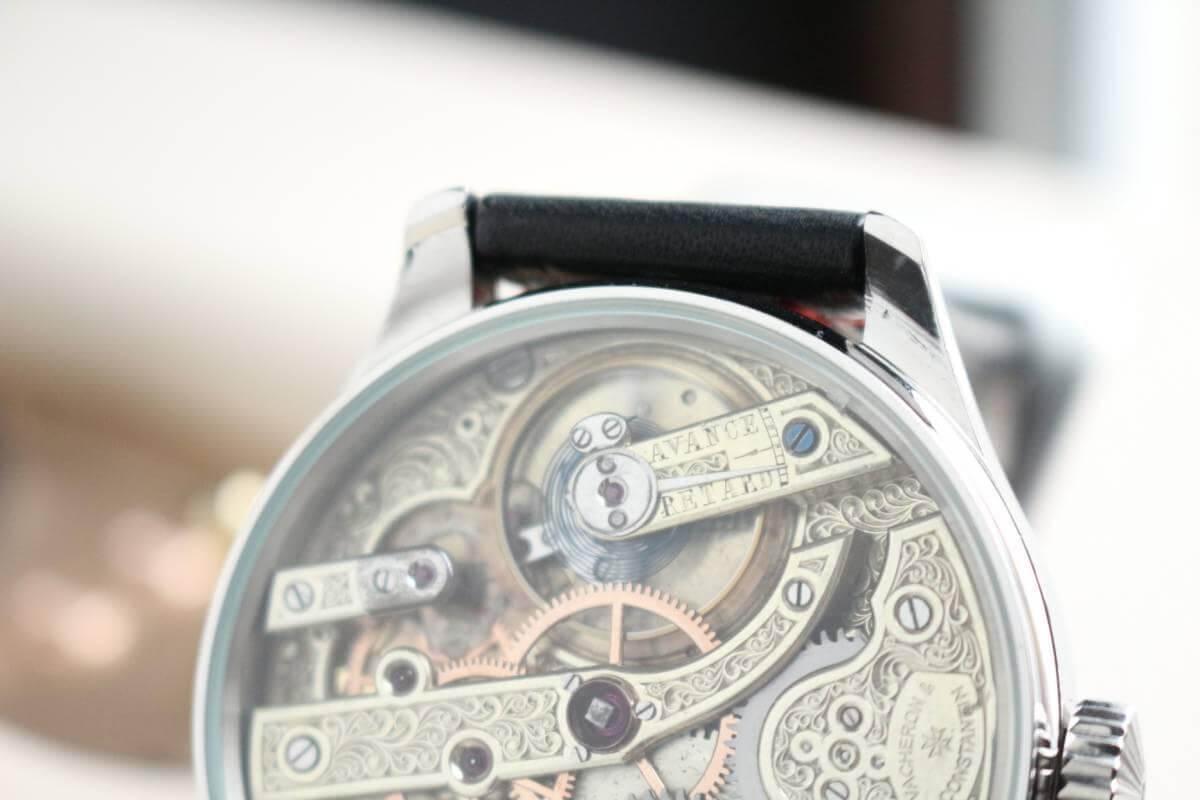 Vacheron Constantin Pocket Watch 1870s Custom Wristwatch Full Engraving - Murphy Johnson Watches Co.