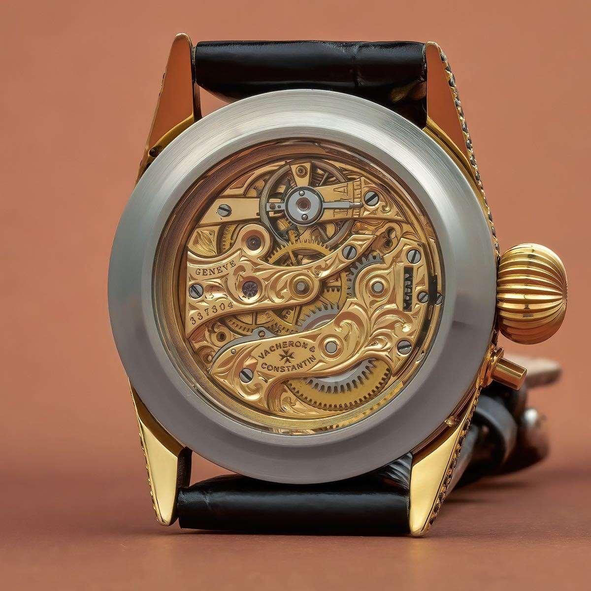 Vacheron Constantin Wristwatch converted Pocket Watch 35mm Silver Dial Vintage - Murphy Johnson Watches Co.