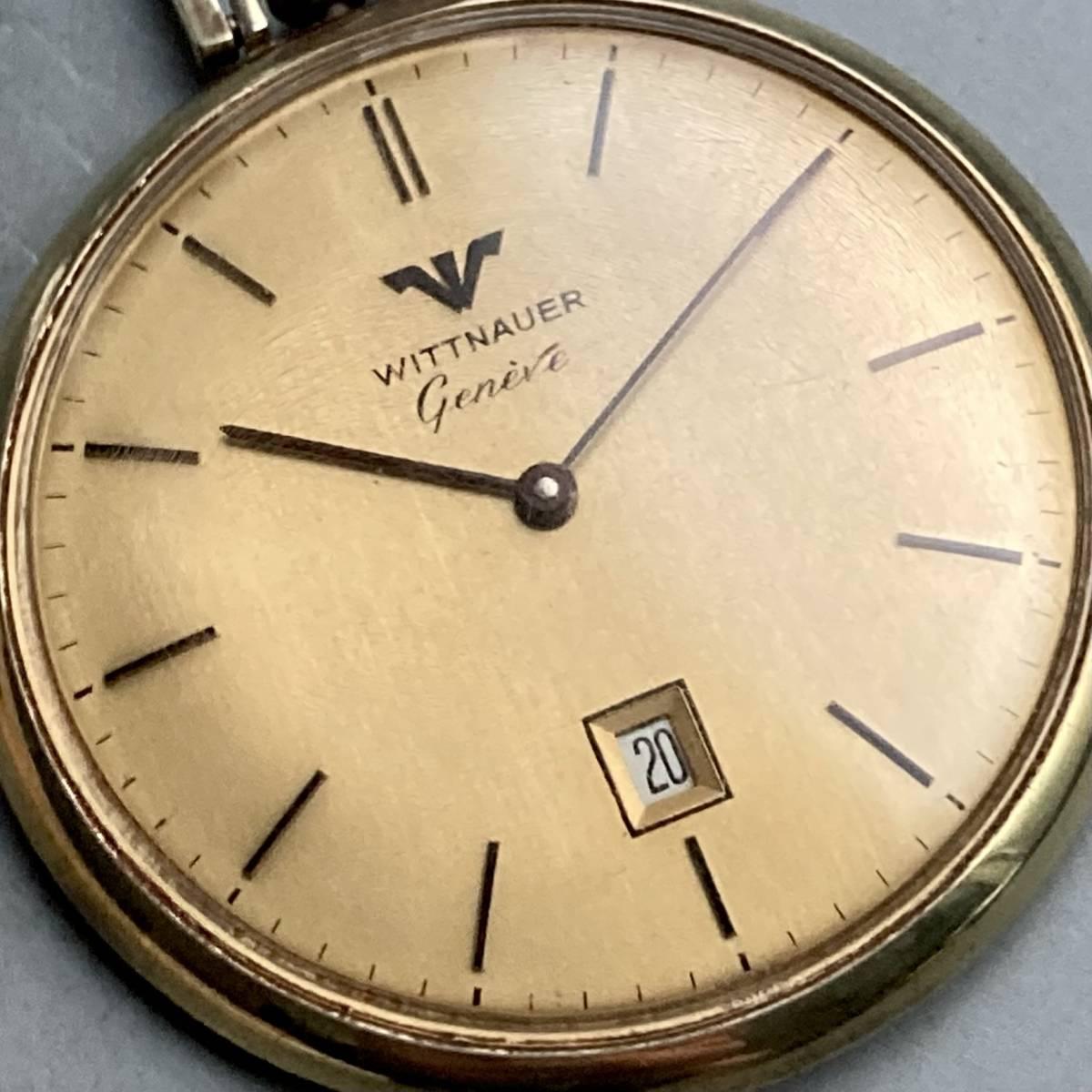 Vintage Pocket Watch Antique Wiittnauer Manual Gold Calendar Watches Open Face - Murphy Johnson Watches Co.