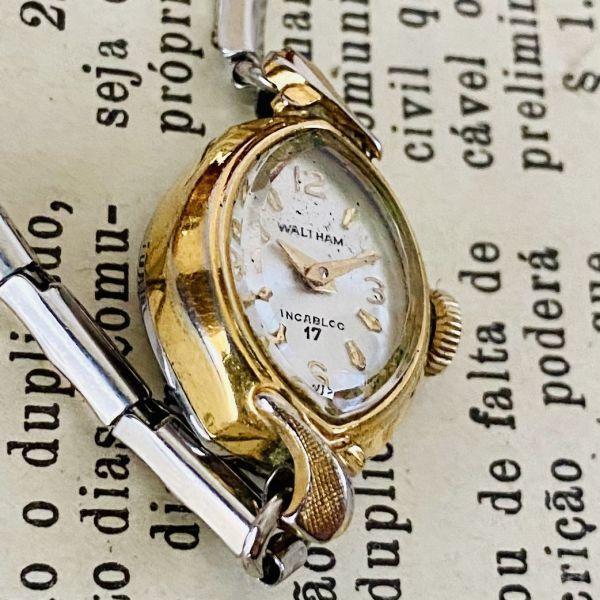 Waltham hand winding 10KRGP 17 stone Swiss men's women's antique vintage analog watch - Murphy Johnson Watches Co.