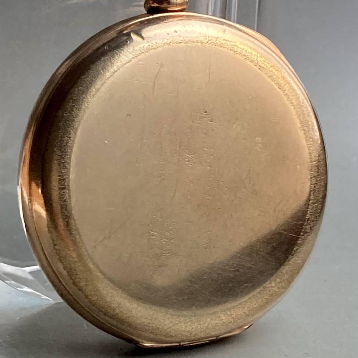 Waltham Pocket Watch Antique Manual Hunter Case Gold 49mm 16s Vintage Watch - Murphy Johnson Watches Co.