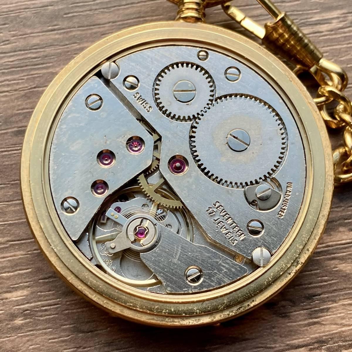 Watex Pocket Watch Antique with Chain Manual 44mm Vintage Watch Hunter Case - Murphy Johnson Watches Co.